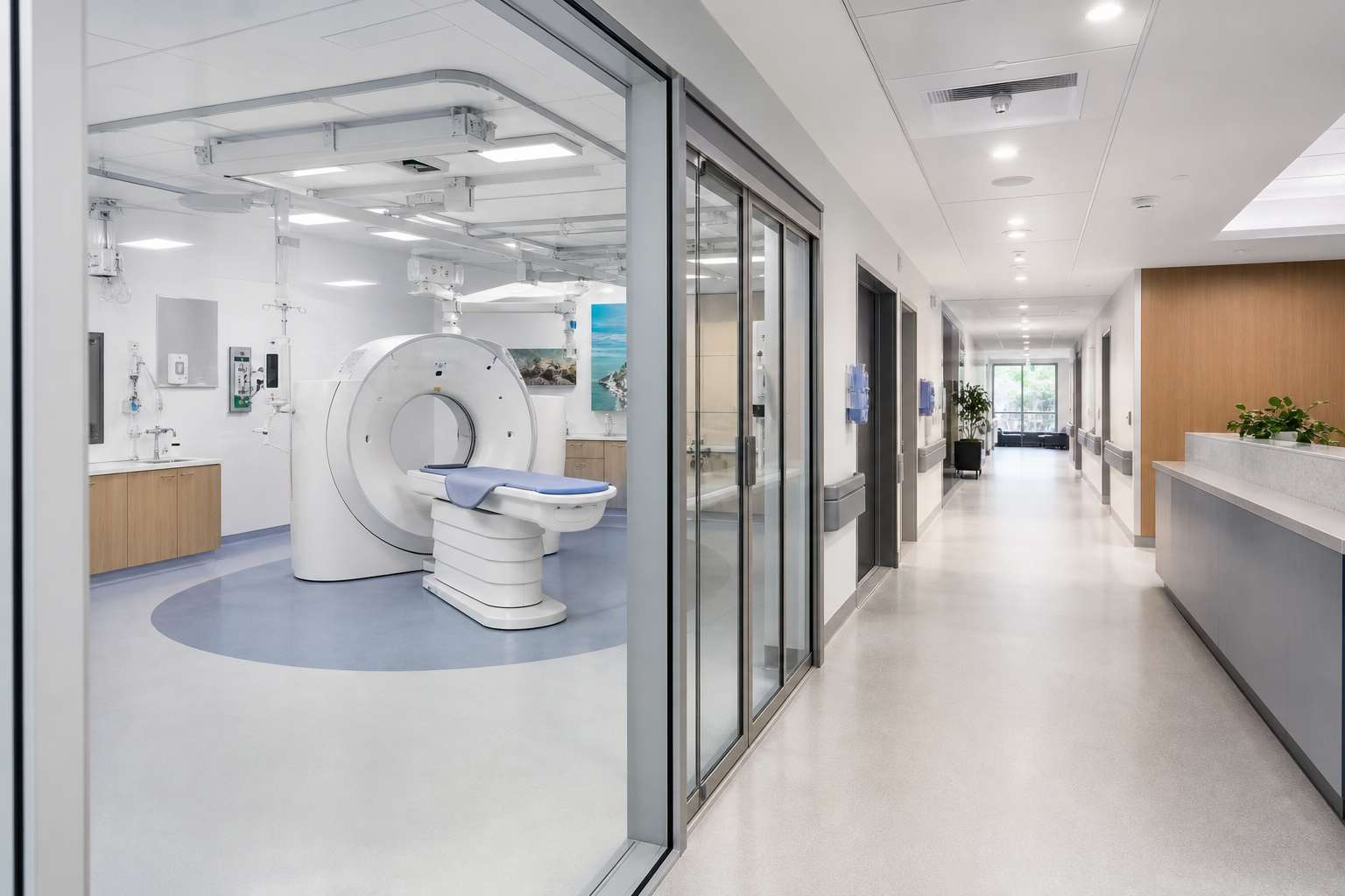 Illustrative view of clinical software across desktop and mobile devices